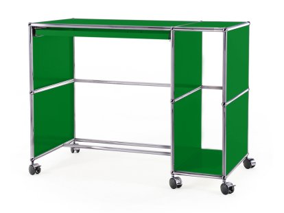 Bureau USM Haller à roulettes Type 1, Vert USM