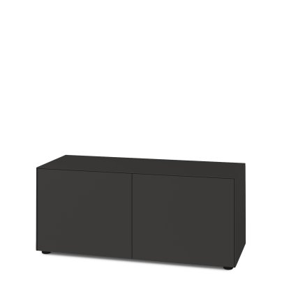 Nex Pur Box 2.0 avec portes, 48 cm, H 50 cm x B 120 cm (avec porte double), Graphite