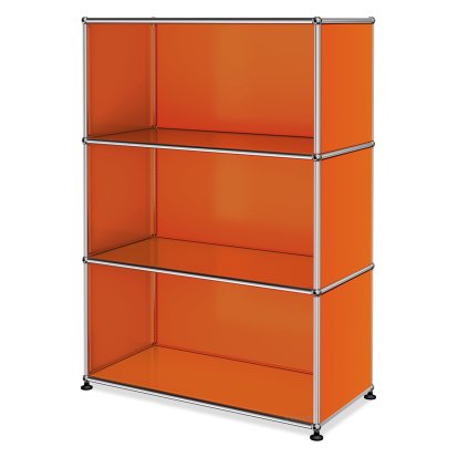 Meuble haut Highboard M ouvert, Orange pur RAL 2004