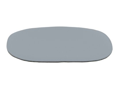 Coussin d'assise pour Panton Chair, Avec rembourrage, Gris clair uni