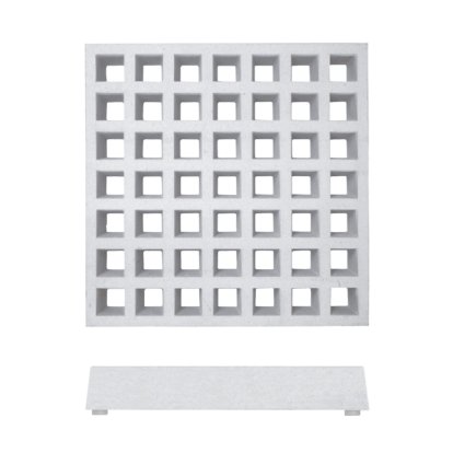 Socle Pin Coat, Grand: 6 x 39,3 x 39,3 cm
