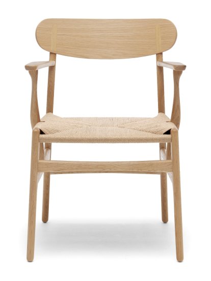 Chaise CH26, Chêne savonné, Naturel