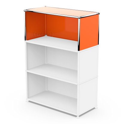 Kit d’extension verticale USM Haller 1, Orange pur RAL 2004, 35 cm