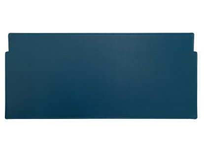 Tapis en cuir pour USM Haller, Rabat de porte intérieur, 75 x 35 cm, Pétrole