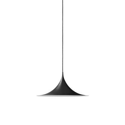 Suspension Semi, Ø 30 cm, Noir, mat