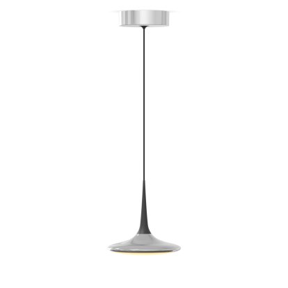 Suspension Falling Leaf, Aluminium poli / noir