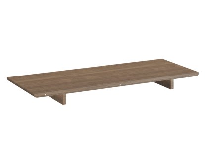Rallonge de table à manger Expand, l 120 x L 50 cm (version table ronde), Chêne fumé