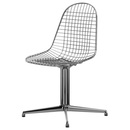 Chaise Wire Chair DKL, Aluminium poli, Sans rembourrage, Sans housse de coussin