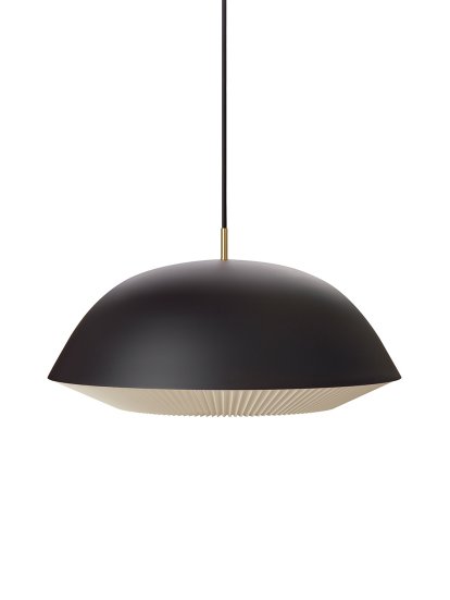 Suspension Caché, XL: H 25 x Ø 55 cm, Noir