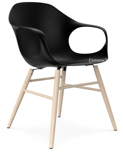 Chaise Elephant Wood, Noir, Hêtre