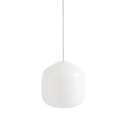 Suspension Buoy Glass, Ø 20 cm, Blanc argile