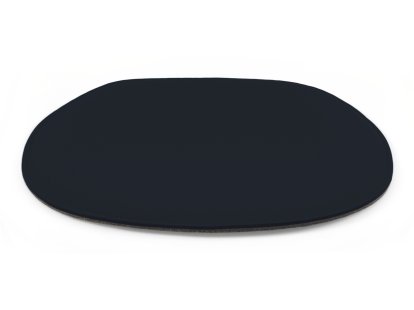 Coussin d'assise pour Eames Side Chairs, Avec rembourrage, Gris foncé uni