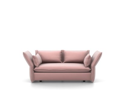 Canapé Mariposa, 2 places (H80,5 x L140 x P101,5 cm), Dumet rose pâle/beige