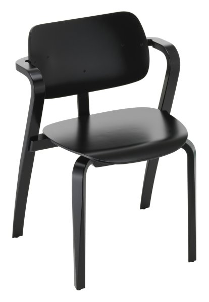 Chaise Aslak, Verni noir