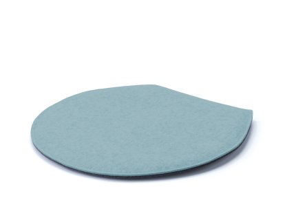 Coussin d'assise pour Chaise Fourmi, Avec rembourrage, Gris bleuté