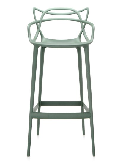 Chaise de bar Masters, Vert sauge, Version bar: 75 cm