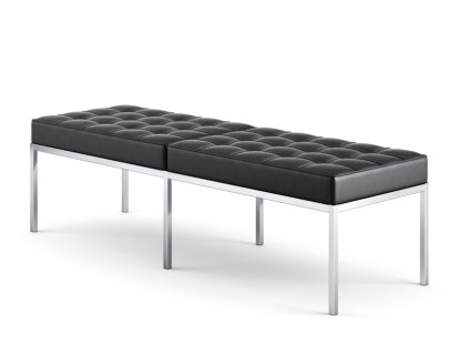 Banc Florence Knoll, 3 places, Volo, Noir