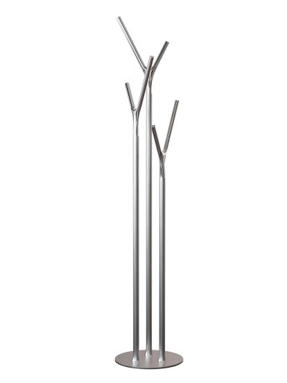 Wishbone Portemanteau, Inox brossé / poli