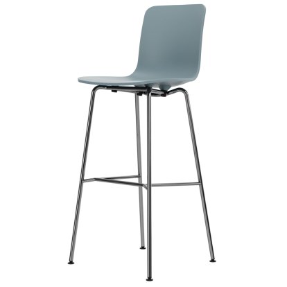 Tabouret de bar HAL RE, Gris bleuté RE, Version bar: 780 mm, Chromé