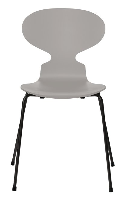 Chaise Fourmi (Ant), Laqué, Nine grey, Noir