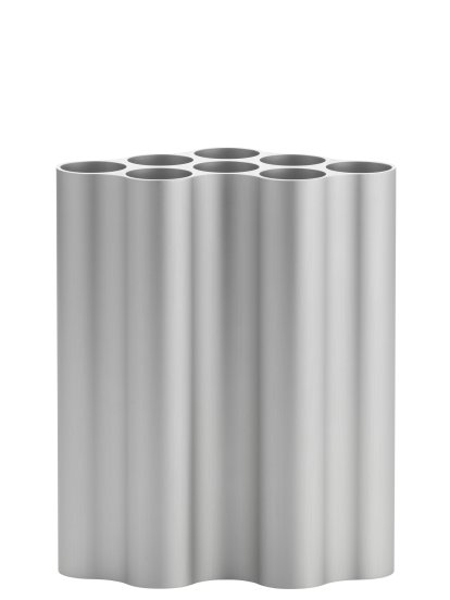 Vase Nuage, Nuage medium, Aluminium anodisé, Argent clair