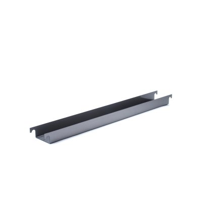 Chemin de câbles Eiermann, Pour cadre de table de 100 cm (Eiermann 2), Acier brut