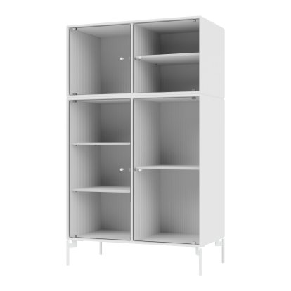 Vitrine Ripple III, New White