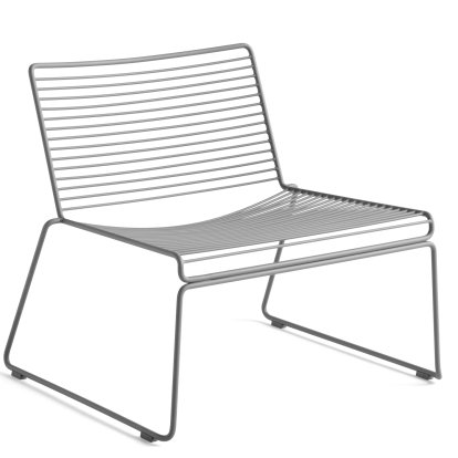 Chaise lounge Hee, Gris asphalte