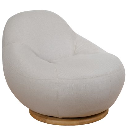 Chaise Lounge Gem avec Pied Pivotant, AirTouch - Sable