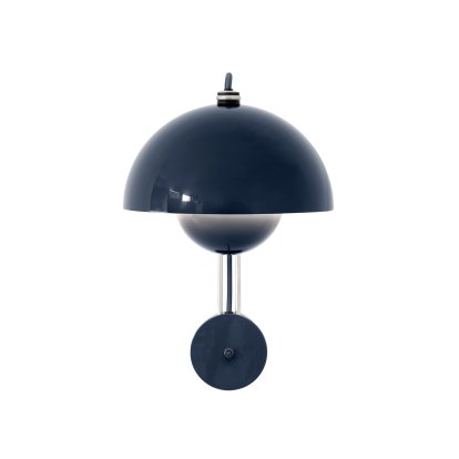 Applique murale Flowerpot VP8, Bleu acier