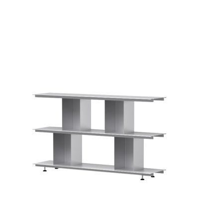 Étagère Zoll D, Aluminium, 140 cm, H 33 cm / H 33 cm