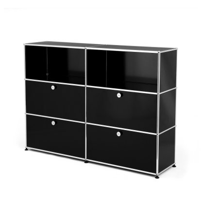 Meuble haut Highboard L USM Haller avec 4 portes battantes