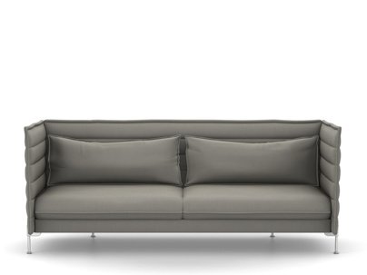 Alcove Sofa, 3 places (H94 x L237 x P84 cm), Credo, Salt'n pepper