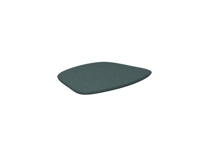 Coussin Paon, Coussin pour Chaise/Chaise longue/chaise à bascule Paon, Vert Alpin