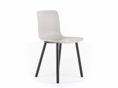 Chaise HAL RE Wood, Warmgrey RE, Chêne massif foncé avec vernis de protection