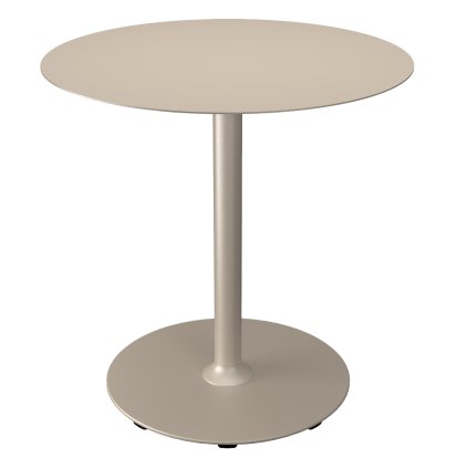 Table Pico, Beige, Rond (Ø 74 cm), Rond
