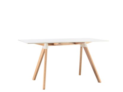 Table Butch - The Wild Bunch, L 129 x l 75 cm, Blanc