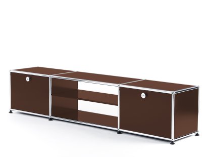Table TV USM Haller, Marron USM