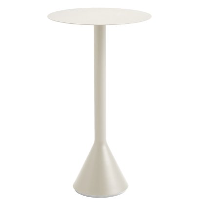 Table Palissade Cone, Ø 60 x H 105, Blanc crème