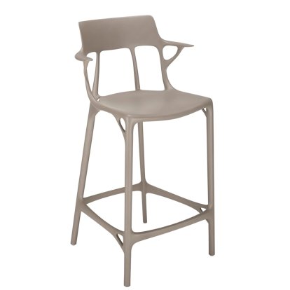 A.I. Tabouret de bar Recyclé, 65 cm, Gris