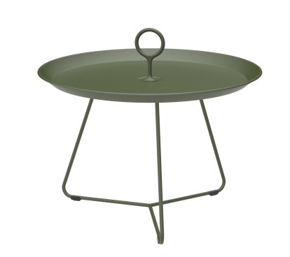 Table d'appoint Eyelet , H 41 x Ø 57,5 cm, Vert olive