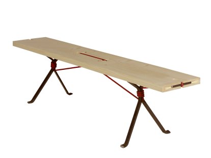 Banc Kampenwand, Intérieur - Corde rouge