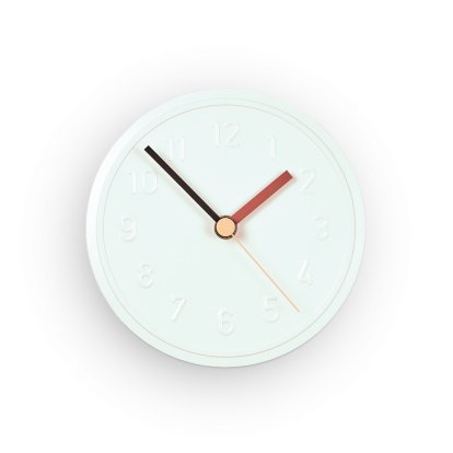 Horloge murale Alu Alu, Blanc