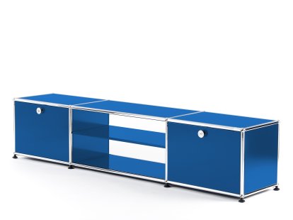 Table TV USM Haller, Bleu gentiane RAL 5010