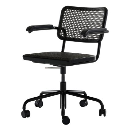 S 64 VDR Atelier, Noir (RAL 9005), Hêtre teinté noir / dark melange