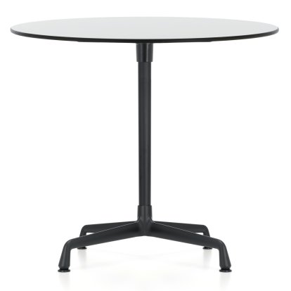Table Contract Outdoor, Ø 80 cm, Noir intense