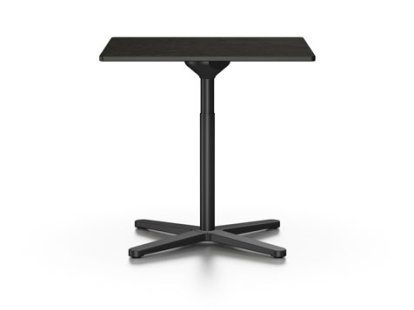 Super Fold Table, 75 x 75 cm, Placage chêne foncé