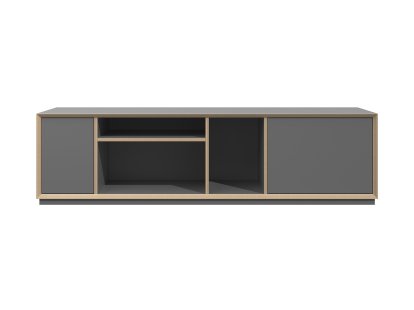 Vertiko Wide, Version 2, CPL anthracite, Avec socle