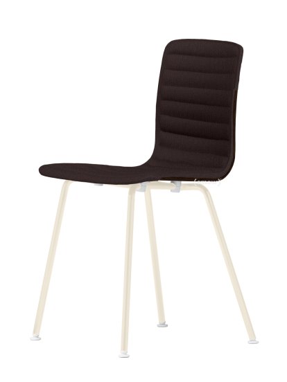HAL Ply Tube, Chêne foncé, Revêtement thermolaqué ivoire, Plano brun