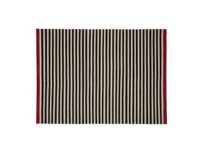 Tapis Rosemary, 140 x 200 cm, Noir/beige